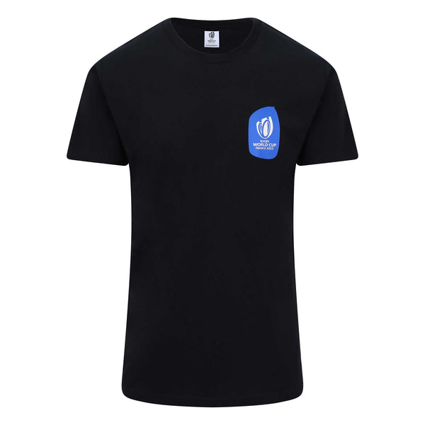 20 Unions Map T-Shirt - Black