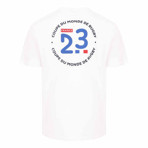 23 Crest T-Shirt - White - Official Rugby World Cup 2023 Shop