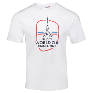 Eiffel Tower T-Shirt - White - Official Rugby World Cup 2023 Shop