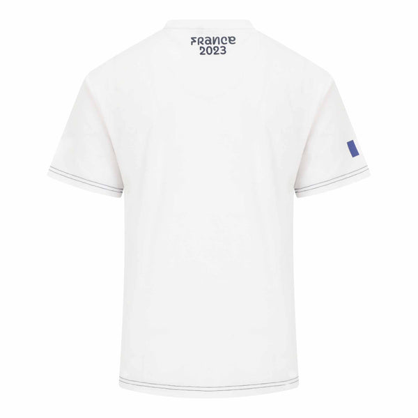 France Rugby x RWC Cotton T-shirt - White - Official Rugby World Cup 2023 Shop