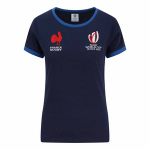 France Rugby x RWC Womens Cotton T-shirt - Official Rugby World Cup 2023 Shop