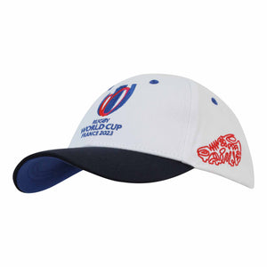 Kid's Two Colour Cap - White - Official Rugby World Cup 2023 Shop