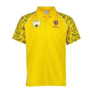 Rugby World Cup 2023 Australia Polo - Gold - Official Rugby World Cup 2023 Shop