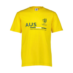 Rugby World Cup 2023 Australia Supporter T-Shirt - Gold - Official Rugby World Cup 2023 Shop
