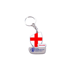 Rugby World Cup 2023 England Flag Keyring - Official Rugby World Cup 2023 Shop