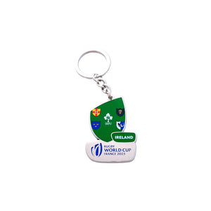 Rugby World Cup 2023 Ireland Flag Keyring - Official Rugby World Cup 2023 Shop