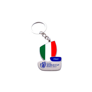 Rugby World Cup 2023 Italy Flag Keyring - Official Rugby World Cup 2023 Shop