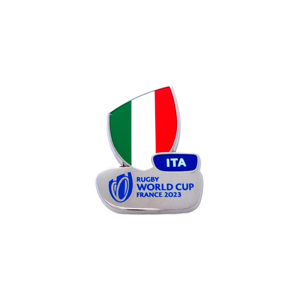 Rugby World Cup 2023 Italy Flag Pin - Official Rugby World Cup 2023 Shop