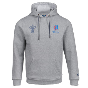 Rugby World Cup 2023 Logo Hoody - Grey - Official Rugby World Cup 2023 Shop