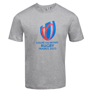 Rugby World Cup 2023 Logo T-Shirt - Grey - Official Rugby World Cup 2023 Shop