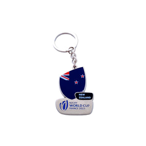 Rugby World Cup 2023 New Zealand Flag Keyring - Official Rugby World Cup 2023 Shop