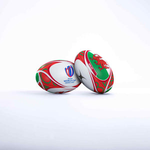 Rugby World Cup 2023 Wales Flag Ball - Official Rugby World Cup 2023 Shop