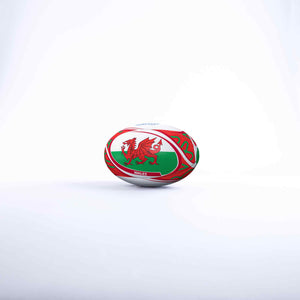 Rugby World Cup 2023 Wales Flag Ball - Official Rugby World Cup 2023 Shop