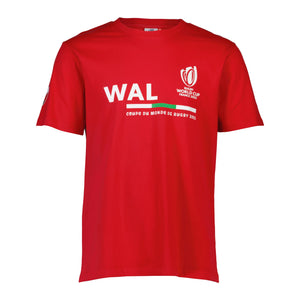 Rugby World Cup 2023 Wales Supporter T-Shirt - Red - Official Rugby World Cup 2023 Shop
