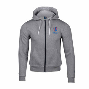 Rugby World Cup 2023 Women's Zip Up Hoody - Grey - Official Rugby World Cup 2023 Shop
