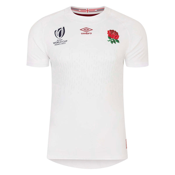 Umbro Men's England Rugby World Cup 2023 Home Replica Jersey - White