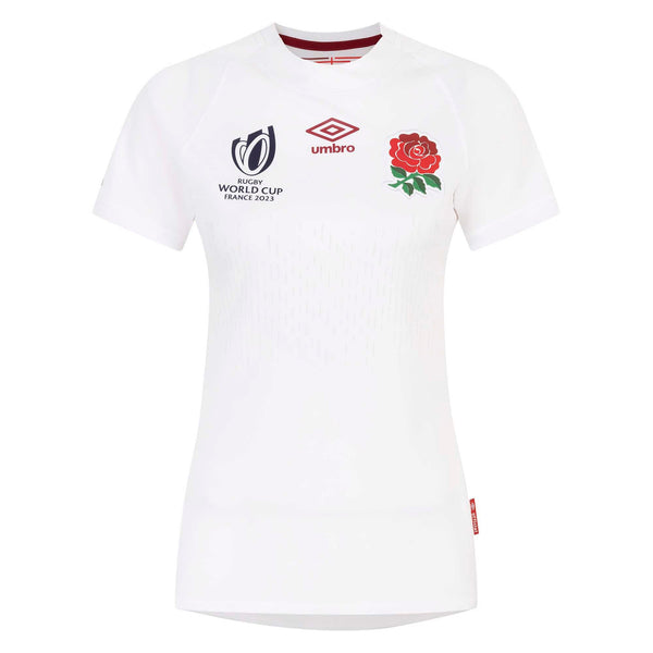 Umbro Women's England Rugby World Cup 2023 Home Replica Jersey - White