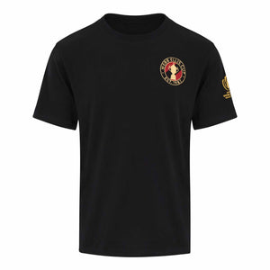 Webb Ellis Cup Crest T-Shirt - Black - Official Rugby World Cup 2023 Shop