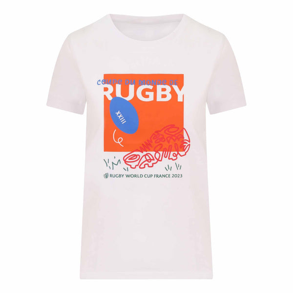Women'S Box Kick T-Shirt - Official Rugby World Cup 2023 Shop